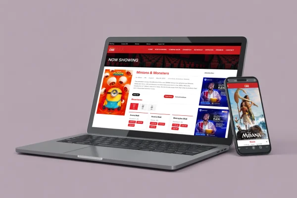 Website Advertising-Century Cinemax